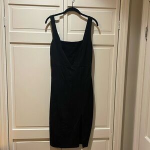 Lulu’s “Baby, You're The One Black Sleeveless Bodycon Midi Dress”